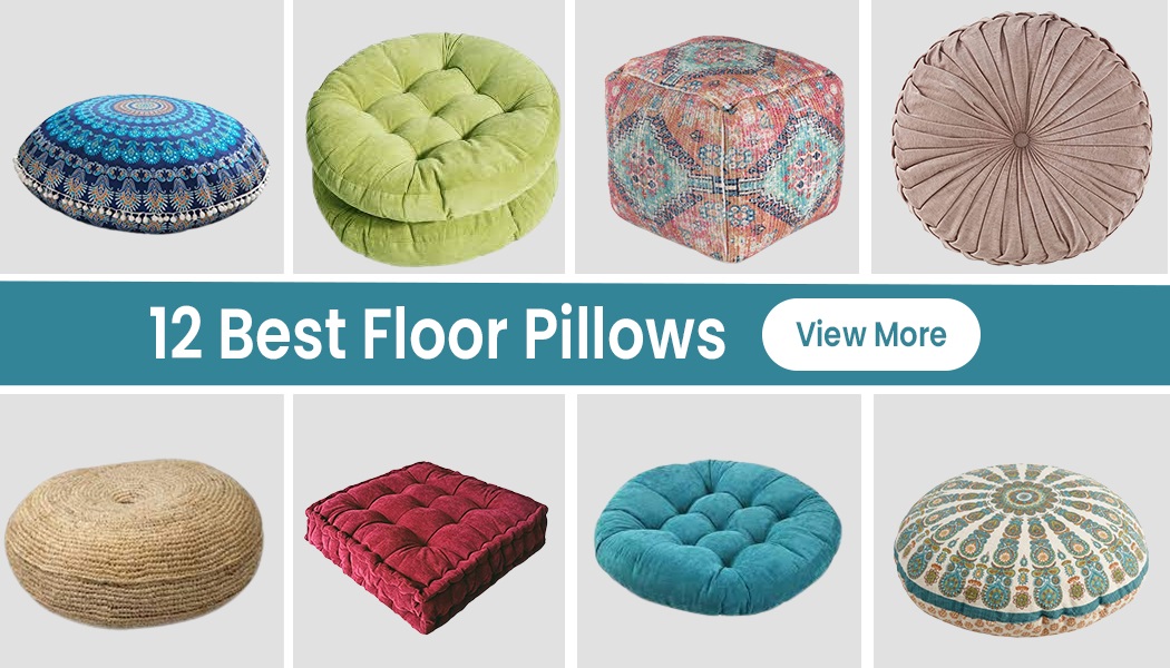 12 Floor Pillows To Make Comfortable Spot To Curl Up On